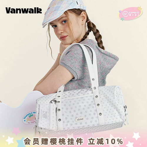 VANWALK/出走日常通勤单肩手提包