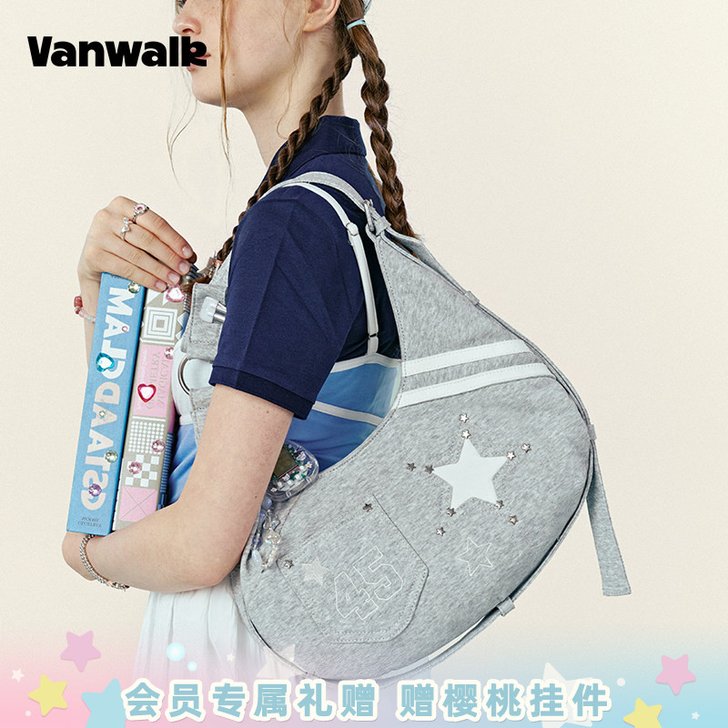VANWALK/出走小众星星手提腋下包图片