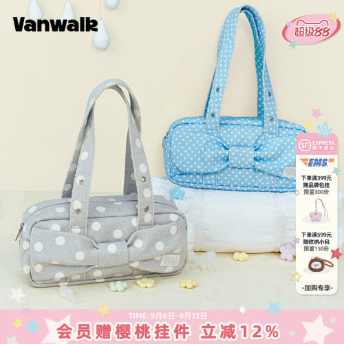 VANWALK/出走高颜值手提单肩包女