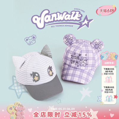VANWALK/出走小猫耳朵户外鸭舌帽