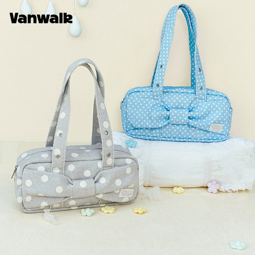 VANWALK/出走高颜值手提单肩包女