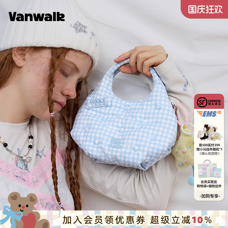 VANWALK/出走逛街休闲单肩斜挎包