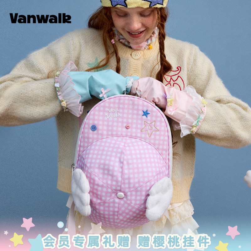 VANWALK/出走外出游逛街双肩包图片