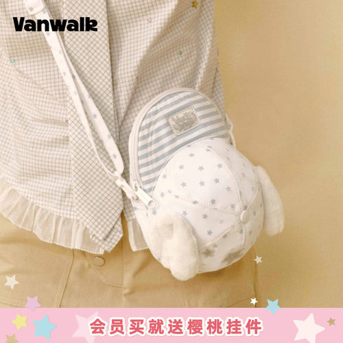 VANWALK/出走棒球帽单肩斜挎包