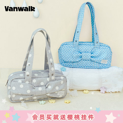 VANWALK/出走高颜值手提单肩包女