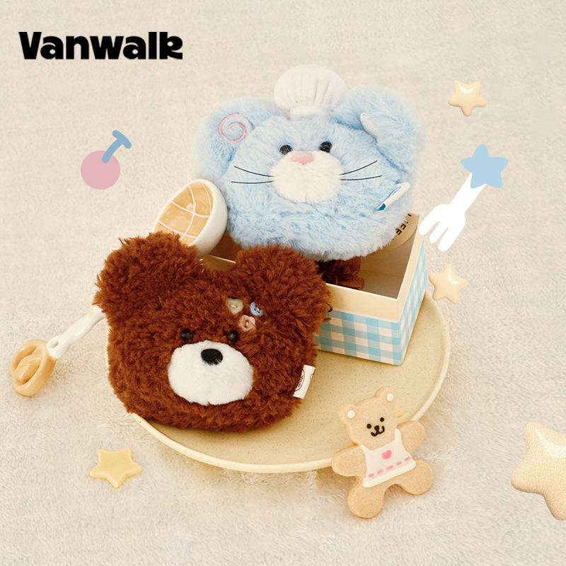VANWALK/出走创意可爱小动物钱包