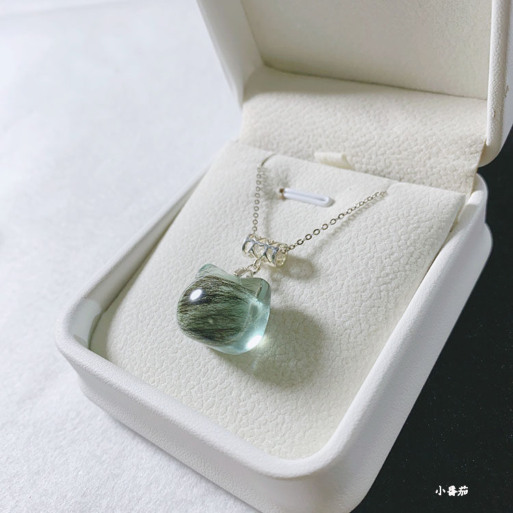胎毛纪念品胎发纪念品母乳胎发纪念宝宝头发吊坠定制项链925纯银