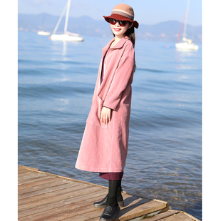 秒杀～不退不换 ！正价488元/ 灯芯绒百搭风衣外套 巴士站