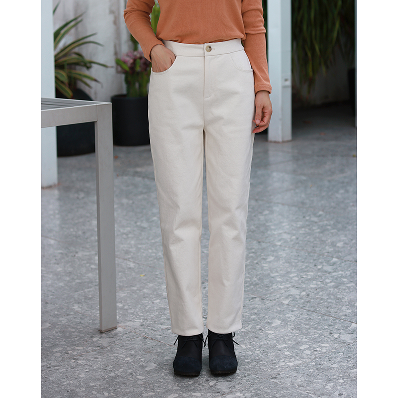 十木米原创全棉加厚休闲裤九分裤