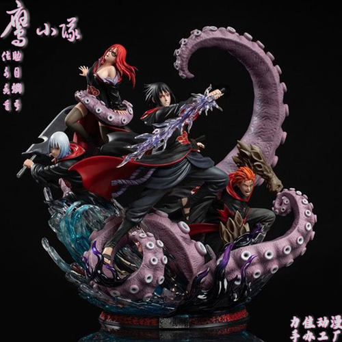 【UTS鹰小队】佐助水月香磷火影忍者 鹰小队