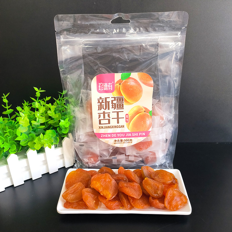 新疆杏干500g*1袋无核杏脯杏干