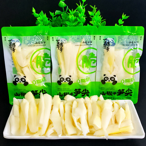 百年传奇山椒味笋尖脆笋开袋即食笋条笋尖竹笋小包装休闲零食小吃