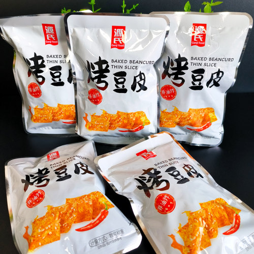 源氏烤豆皮500g散装称重网红吃货