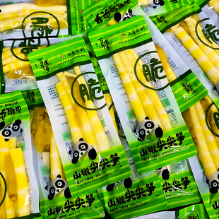 百年传奇山椒味笋尖脆笋开袋即食笋条笋尖竹笋小包装休闲零食小吃