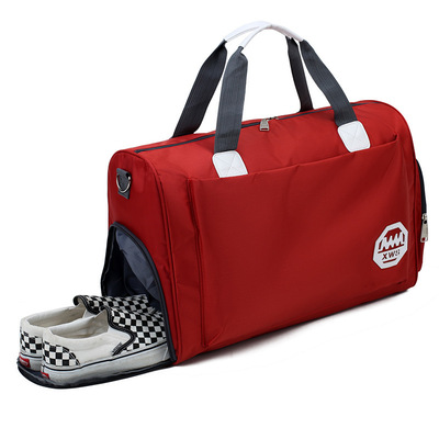 韩版大容量旅行袋手提旅行包可装衣服的包包行李包女斜挎旅游包男