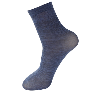 20双真丝棉商务丝袜袜子男士钢丝袜薄款夏季爸爸透气吸汗中筒短袜