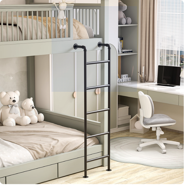 定制上下床挂梯子母床儿童床梯子宿舍爬梯直梯家用楼梯铁梯落地梯,居家日用,家用梯,淘宝优惠券,粉丝福利购,淘宝优惠卷