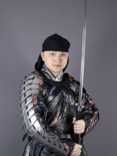 环臂甲明朝龙虾臂身甲汉服甲胄配件男飞鱼服铠甲