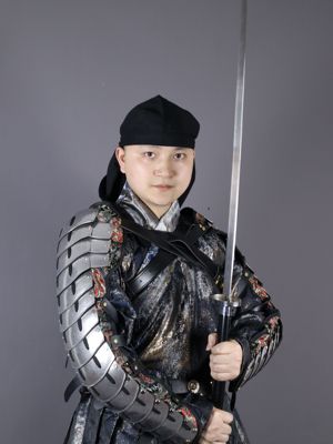 环臂甲明朝龙虾臂身甲汉服甲胄配件男飞鱼服铠甲