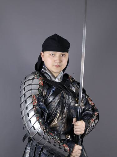 环臂甲明朝龙虾臂身甲汉服甲胄配件男飞鱼服铠甲