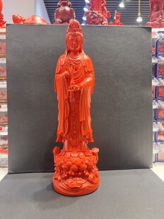 保真红砂水飞砂观音菩萨摆件佛像居家客厅公司供奉收藏支持检测