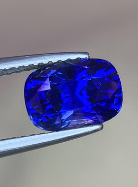 色标级天然蓝宝石明亮皇家蓝色2.81克拉GUILD证书彩宝戒面裸石