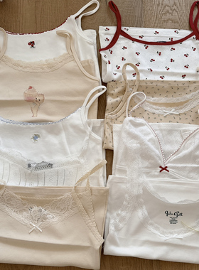 【BM芭蕾风吊带合集】纯欲少女复古甜心辣妹风吊带背心可外穿内搭