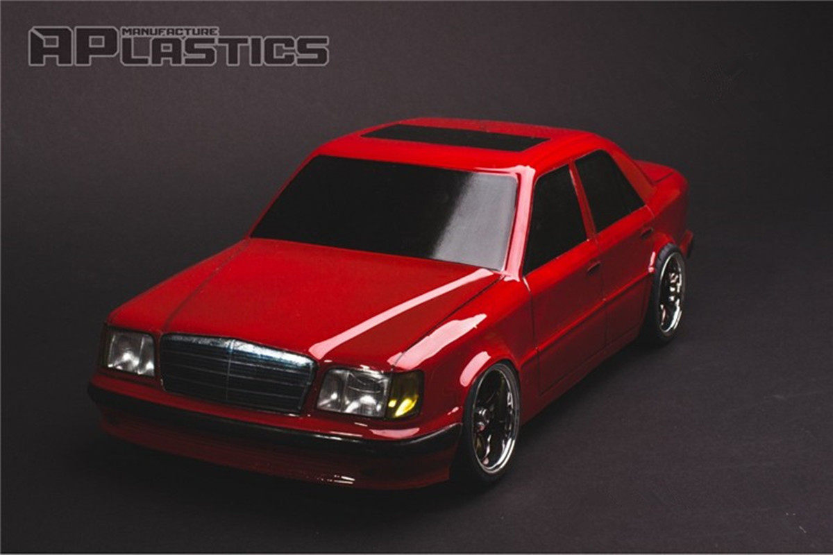 Aplastics奔驰E级1/10模型车W124透明车壳Mercedes-Benz E-Klasse
