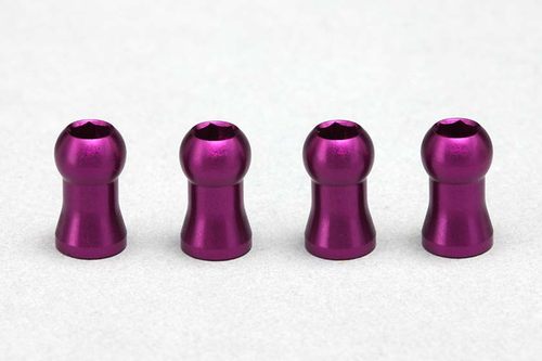 避震器用5.8mm上球头黑/红/紫