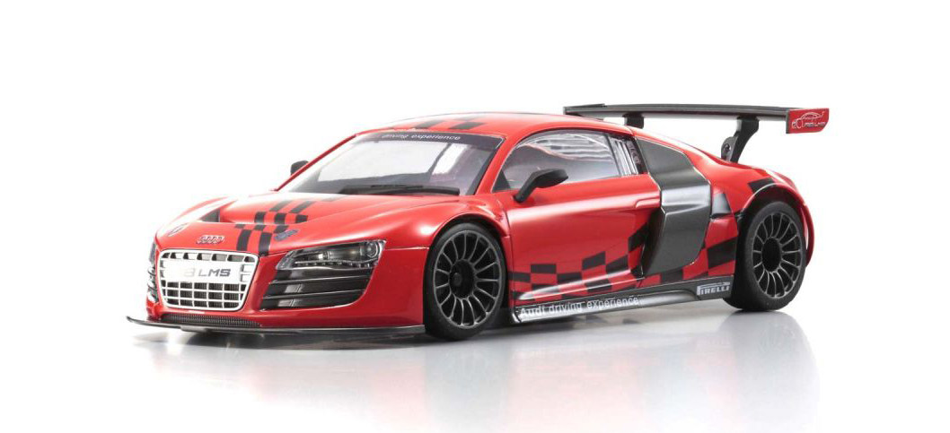 Kyosho京商 MINI-Z蚊车壳 MR03 GLA GLR奥迪R8 LMS 2010 MZP239SR