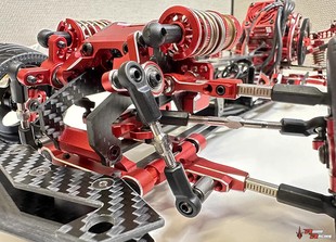 RHINO RACING YOKOMO YD2 车架鲨鱼套件 黑/紫/红 前后摆臂升级件