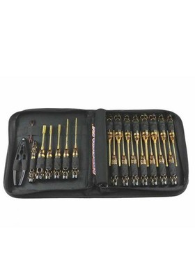 金山模型*ARROWMAX AM-199442 蜂窝黑金 公制23支 内六角扳手套装