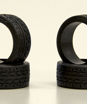 京商KYOSHO MINI-Z AWD MR-03蚊车橡胶竞速胎窄30度MZW37-30