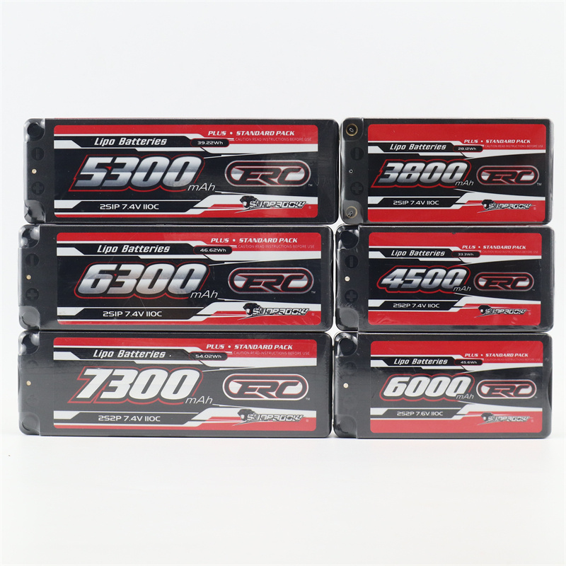 三圈霸道 ERC Plus 竞赛2S 硬壳110C 4mm 锂电池7.4V 车电