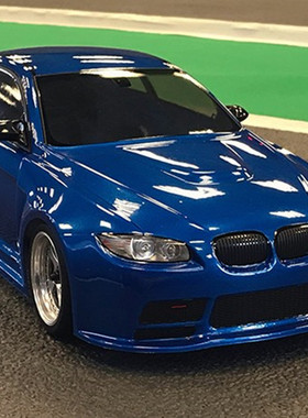 MST E92透明车壳1:10RC遥控拼装模型漂移车宝马带灯杯贴纸 720011