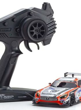 Kyosho京商 Mini-Z RWD MR04套装车 奔驰AMG GT3 红银配色