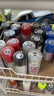 田宫PS25-63喷漆PS46 喷灌 手喷漆 模型上色油漆喷罐