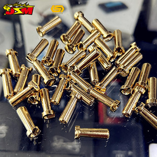 JSM Hobby 4/5MM 香蕉插 子弹插头 硬壳锂电池 镀金1.5U 大电流