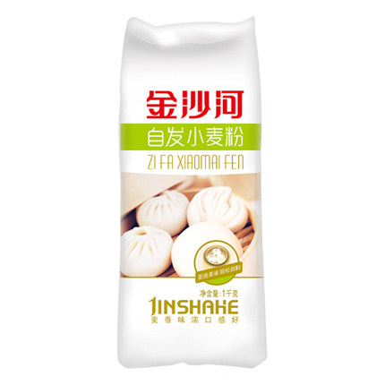 金沙河自发粉 2斤/5斤包子馒头专用粉 家用 中筋面粉 油条自发粉