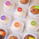 雪媚娘包装 盒单个大福透明打包盒蛋黄酥泡芙吸塑盒麻薯青团烘焙