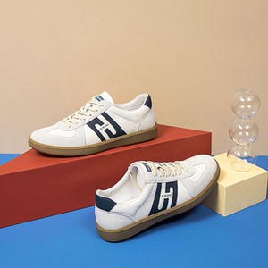 奥康2026春季新款男士时尚运动休闲皮鞋牛筋底系带德训鞋子男