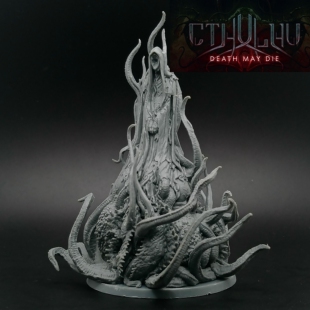 克苏鲁死亡湮灭桌游战棋神与怪物精细刻画大中型人物模型场景