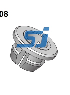 生久柜锁RG008连杆附件 PA导向套机箱机柜尼龙塑料配件