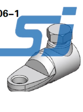 生久柜锁RG006-1连杆附件导向件机箱机柜锁杆连接配件
