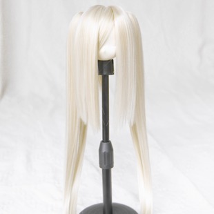 Russ BJD 现货缝式长直双马尾纯毛坯 独家高温哑光丝 三分熊妹