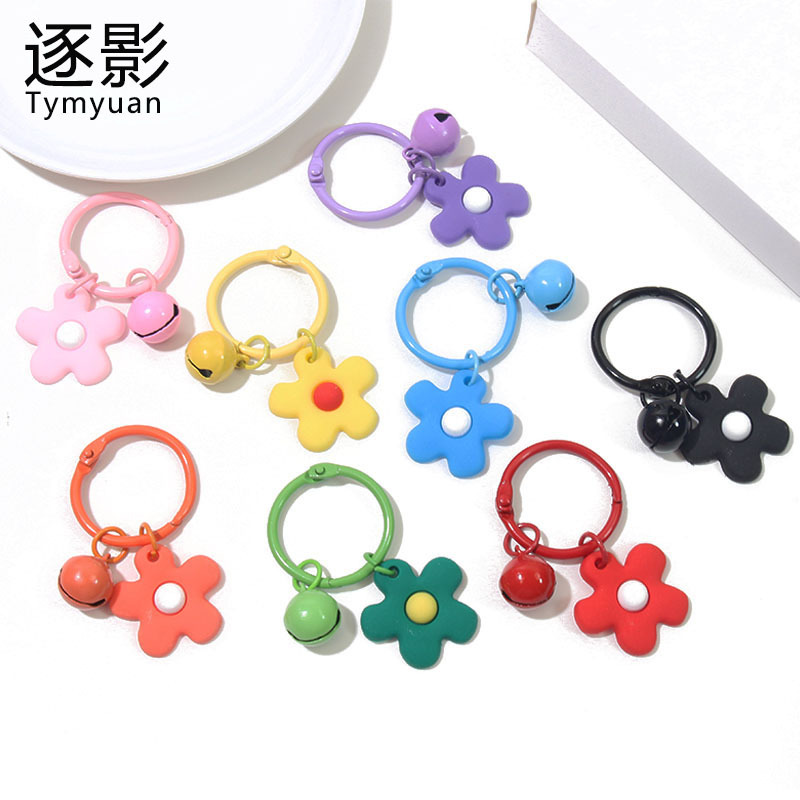 百悦韩系滴胶泫雅风钥匙扣