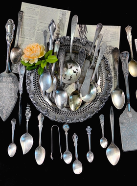 铜镀银装饰欧式欧洲中古摆件