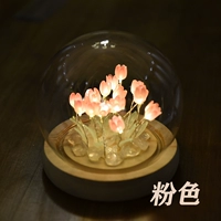 Розовый ночник