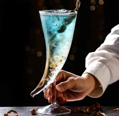月亮杯牛角杯鸡尾酒杯红酒杯