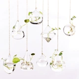 Висящее прозрачное гидропонное стекло рождественское зеленое звезда стена висящая стена цветочная бутылка простая и современная садовая бутылка